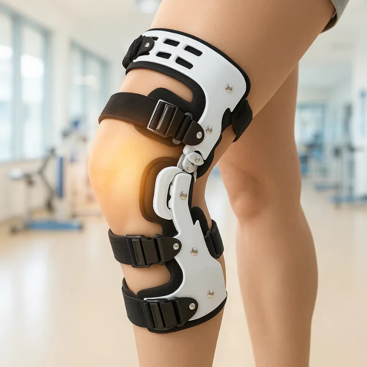 KneeCare Pro Ontlastingskniebrace Voor Mediale En Laterale Ondersteuning - Afbeelding 2