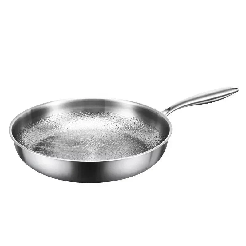 COOKVION – Titanium Gehamerde Anti-aanbak Koekenpan Voor Inductiekookplaten En Moderne Keukens - Afbeelding 3