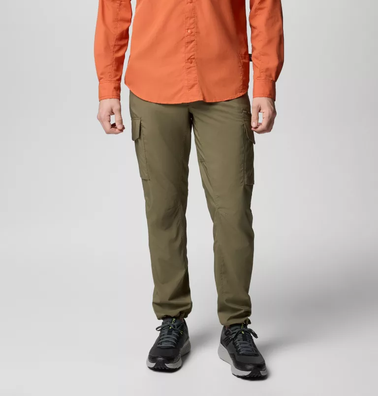 Columbia Heren Broek Skien Valley Cargo, Stone Green