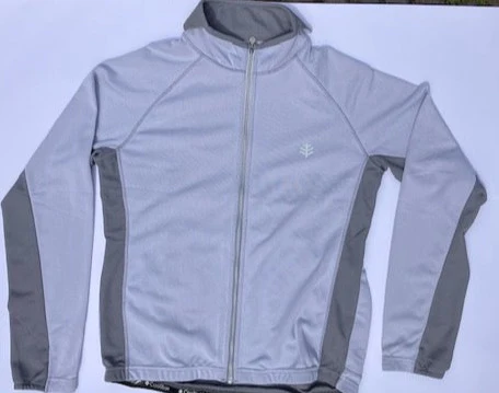 Coolibar – UV-sportvest  – Duotone grijs