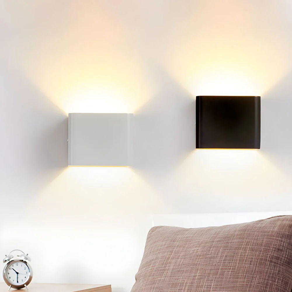 Cubbon Wandlamp – LED – Wit – Compact – Modern Design