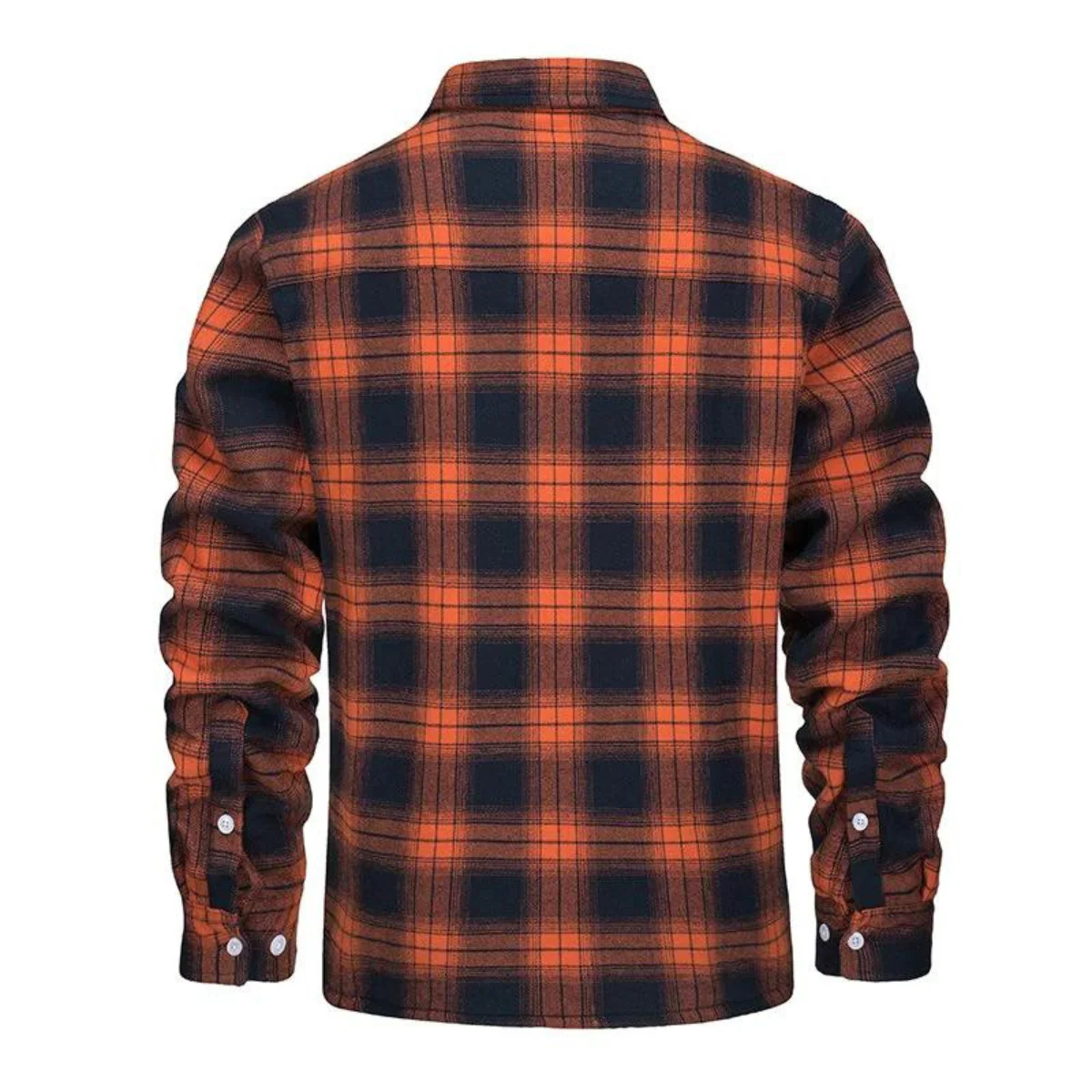 Heren fleece gilet met ruitpatroon | Warm - Afbeelding 2
