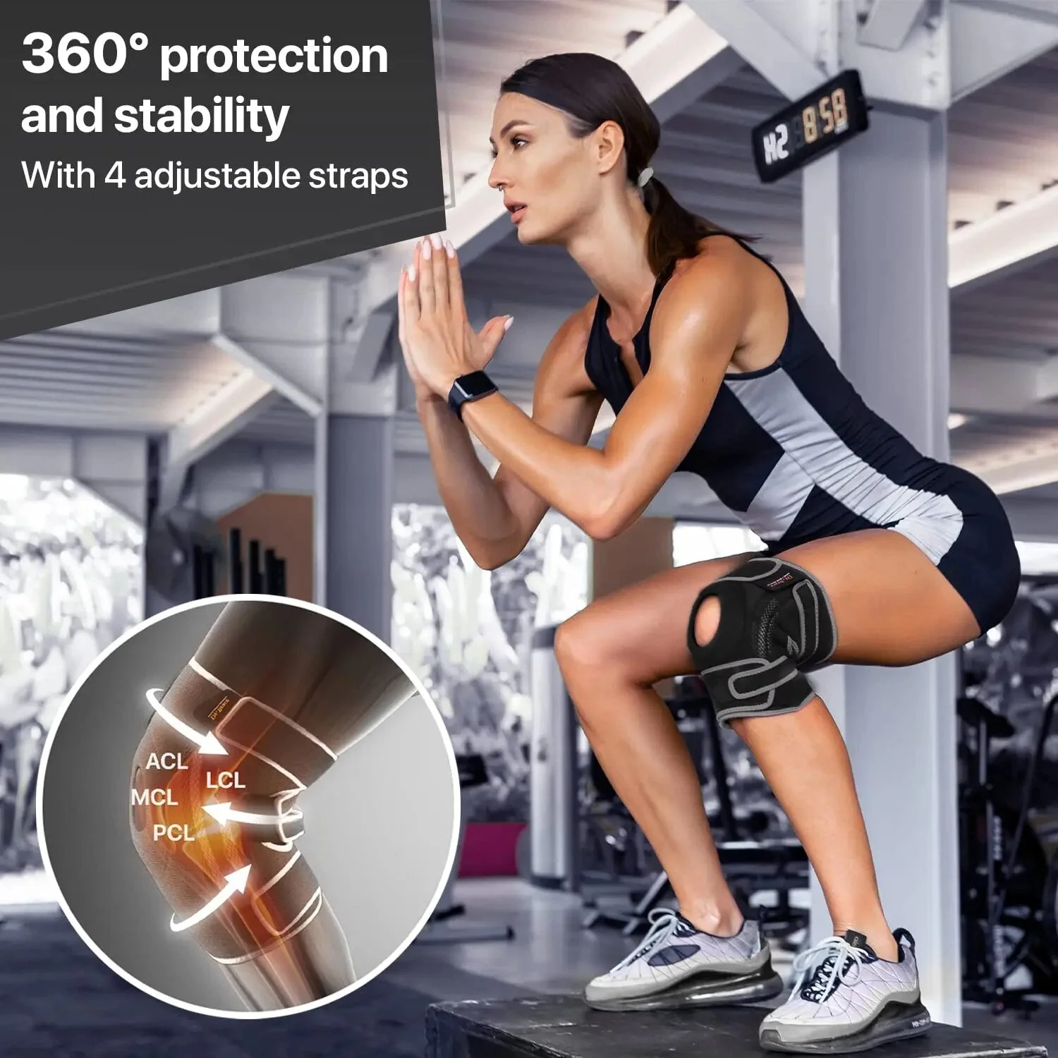 Plus Size Verstelbare Kniebrace