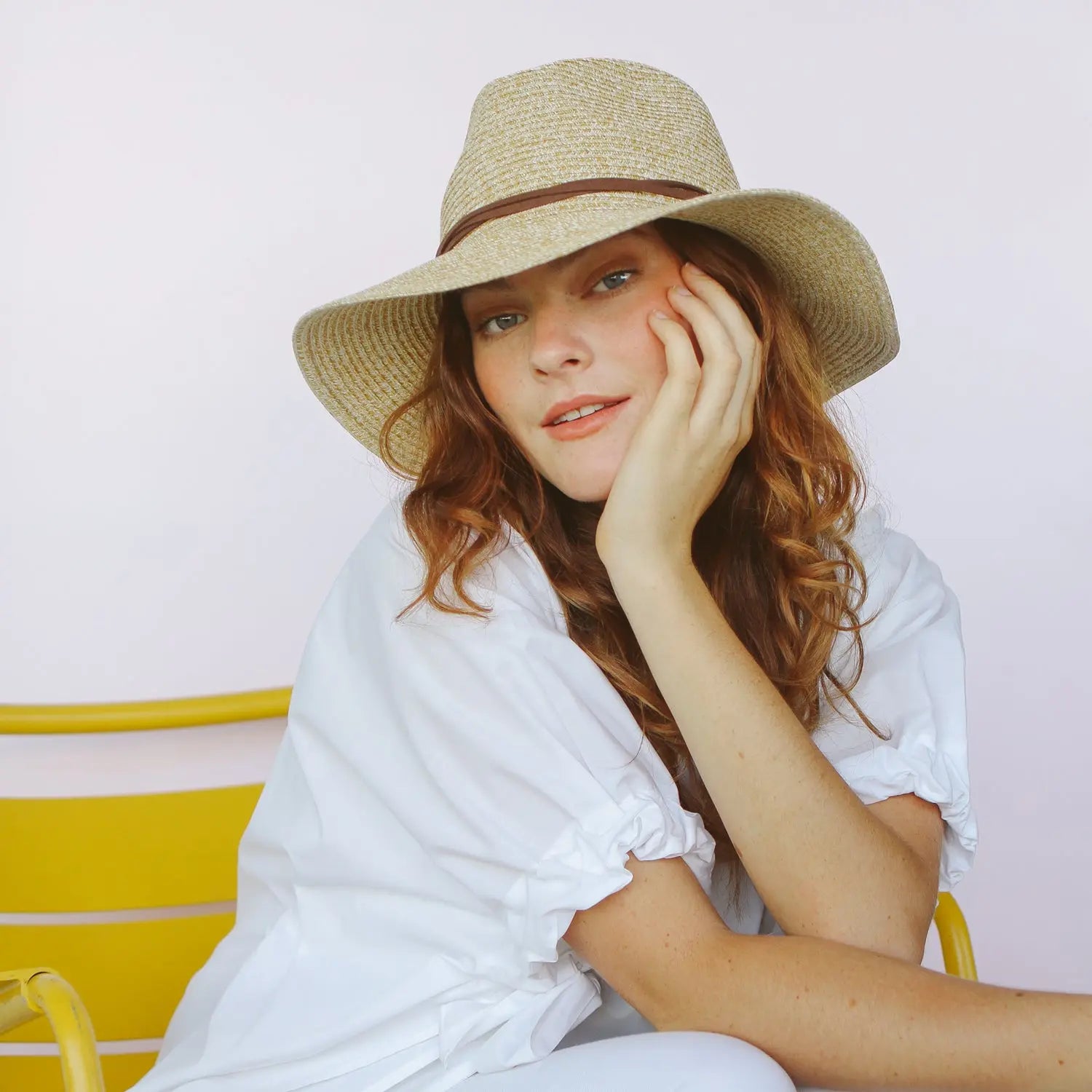 360Five – zonnehoed Summer Fedora – Natural