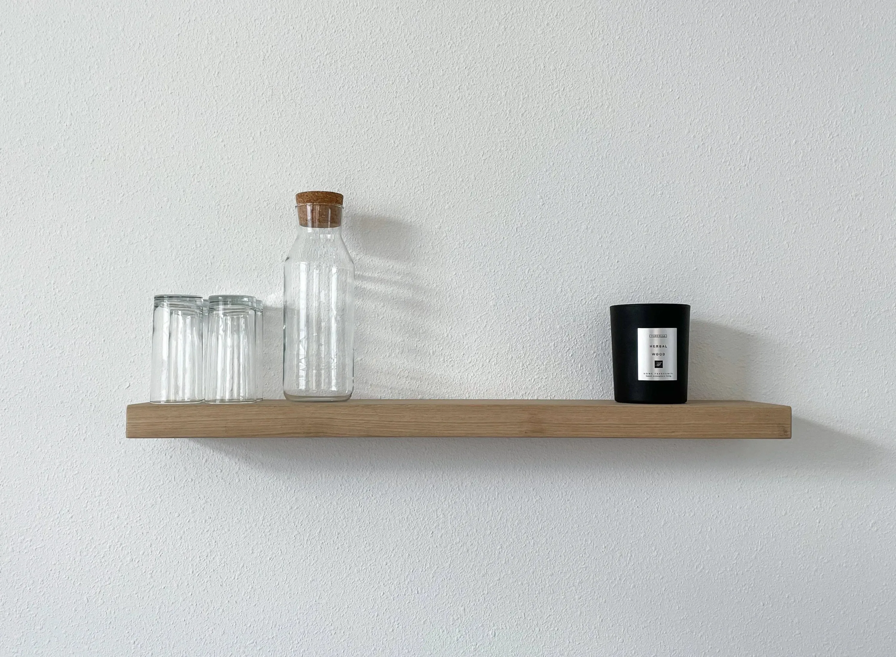 Eiken wandplank