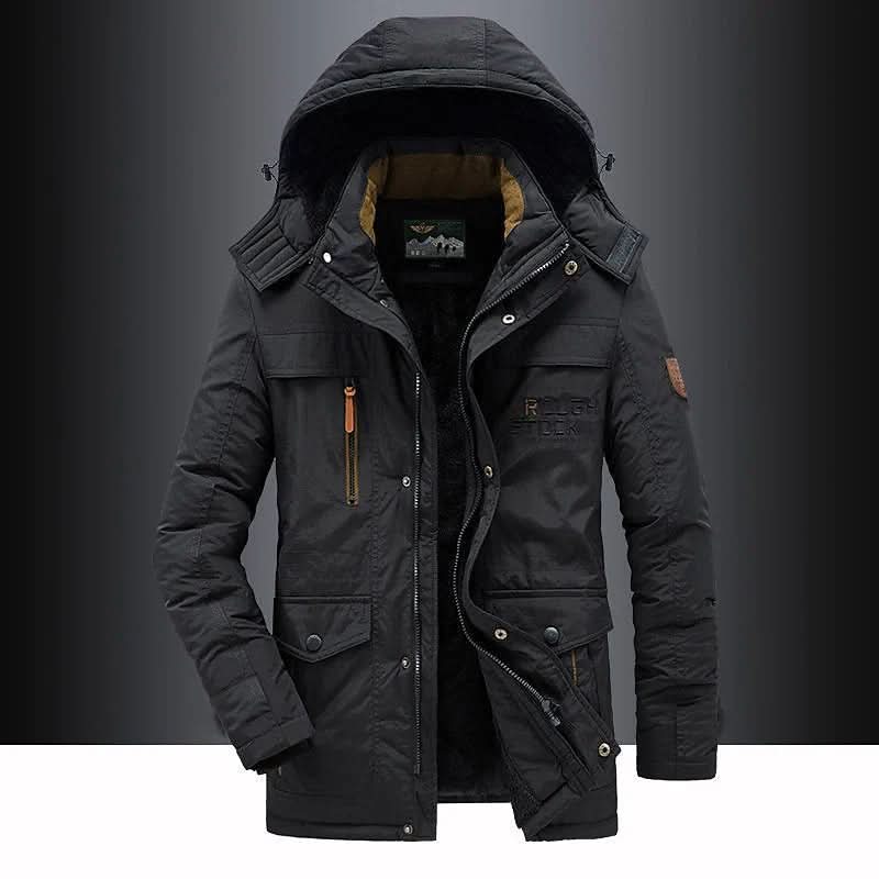 GletsjerKleding – Verwarmende Parka Met Winddichte Fleece Voering - Afbeelding 3