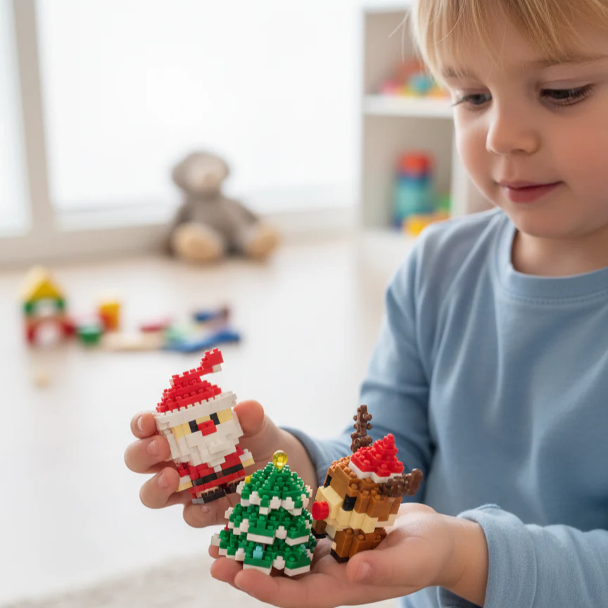 Kreatieve Bouwstenen Kerstfiguren – Plezier voor het hele gezin