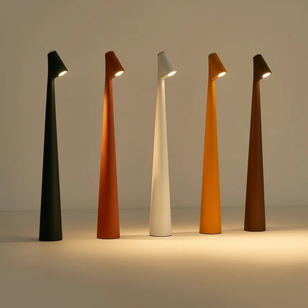 Draadloze LED-tafellamp | Noordse minimalistische ontwerp