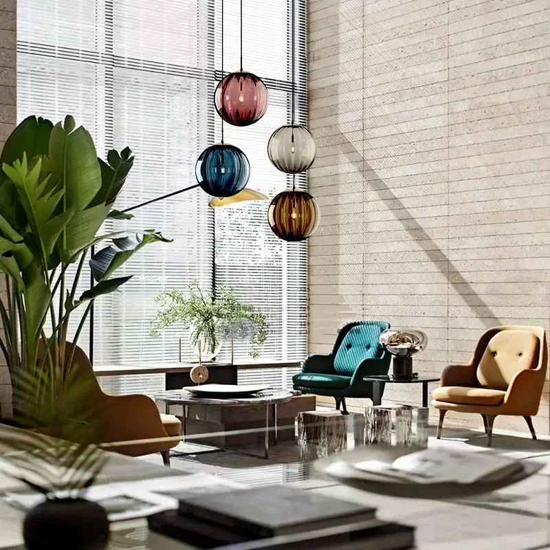 GlassOrb | Moderne plafondlamp van glas met geïntegreerde LED