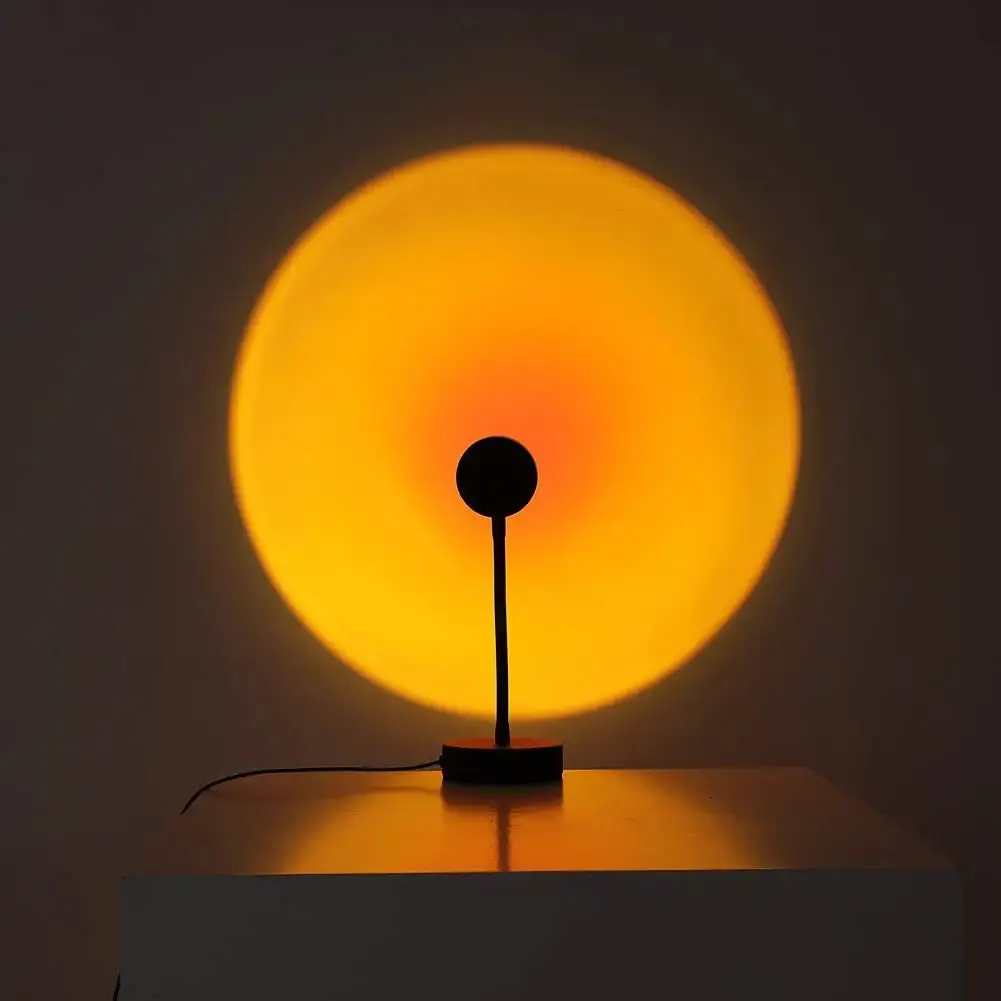 GoldenGleam | LED Projectorlamp met Zonsopgangseffect en Afstandsbediening