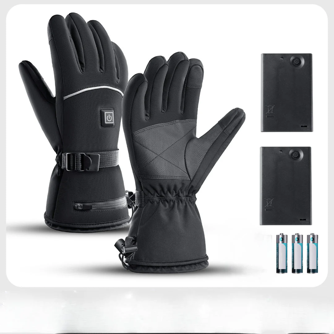 Elektrische Winterhandschoenen – Verwarmd | 3 Temperatuurinstellingen | Waterdicht