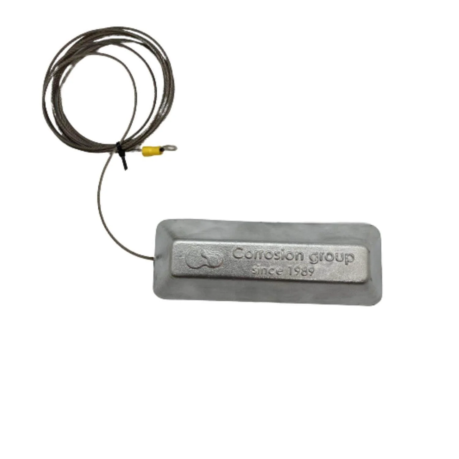 Zinkanode 1,2kg/2,65lb, 3m (2mm) draad, 316L