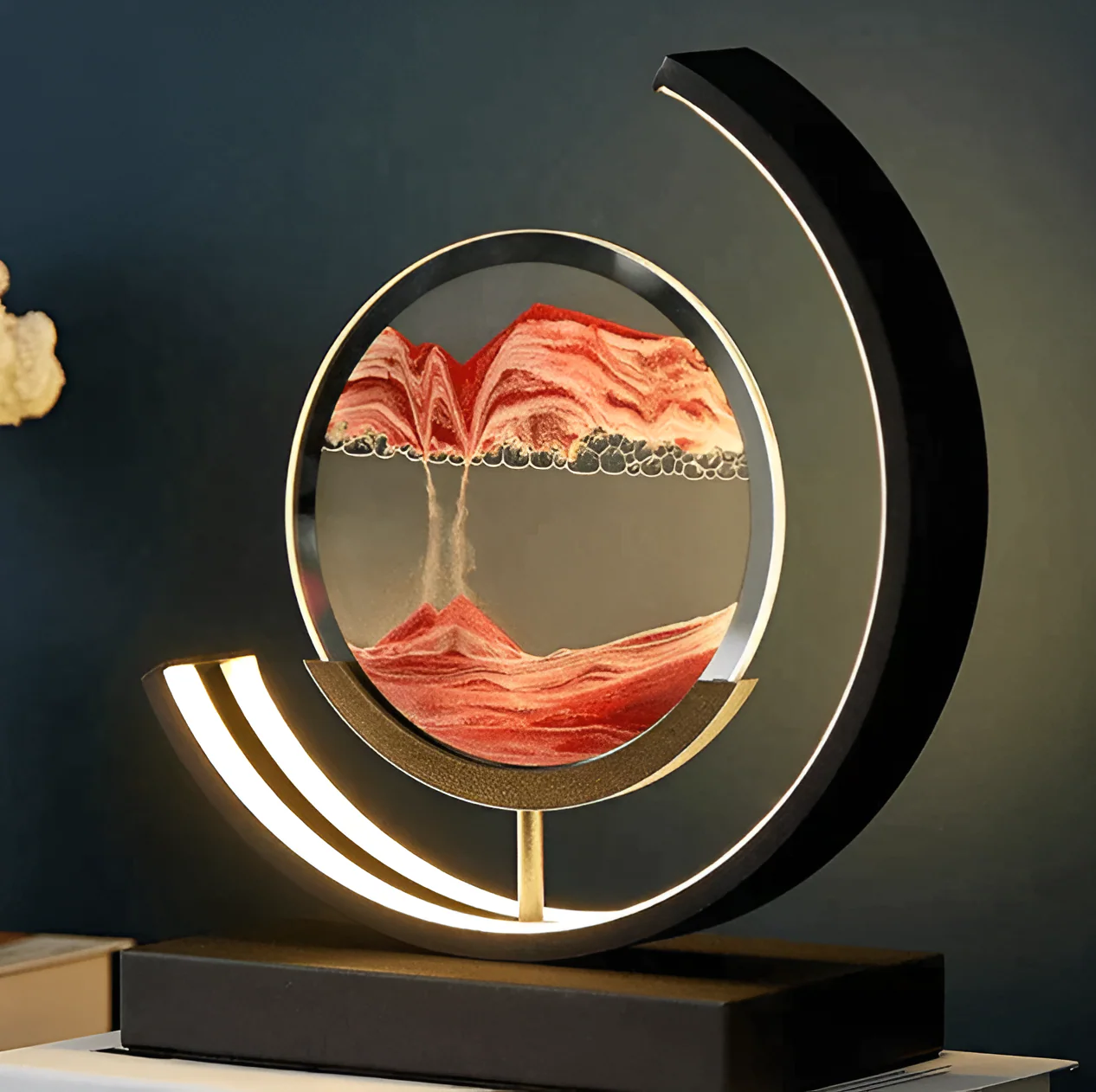 Sand Glow Zandlamp met Dimbare Afstandsbediening