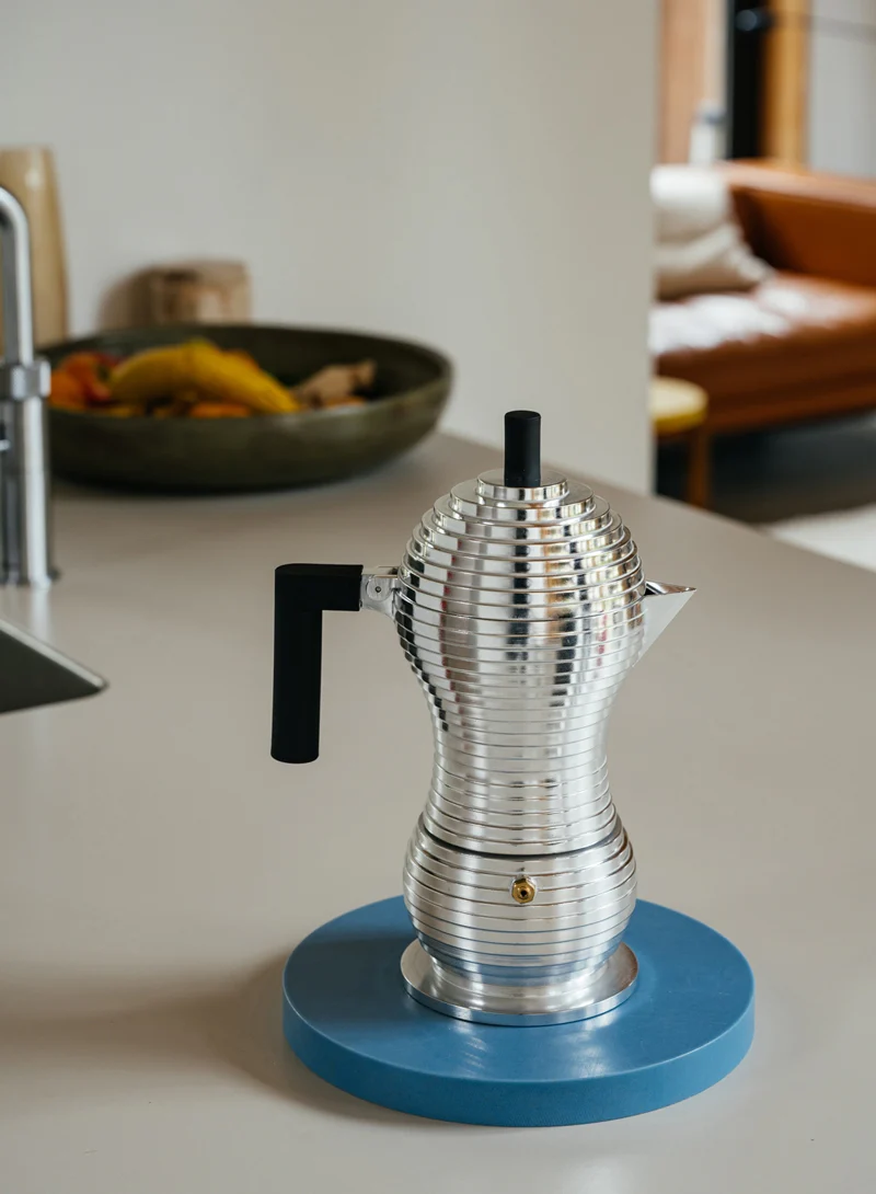 Espresso coffee maker Pulcina, 6 cups – ALESSI