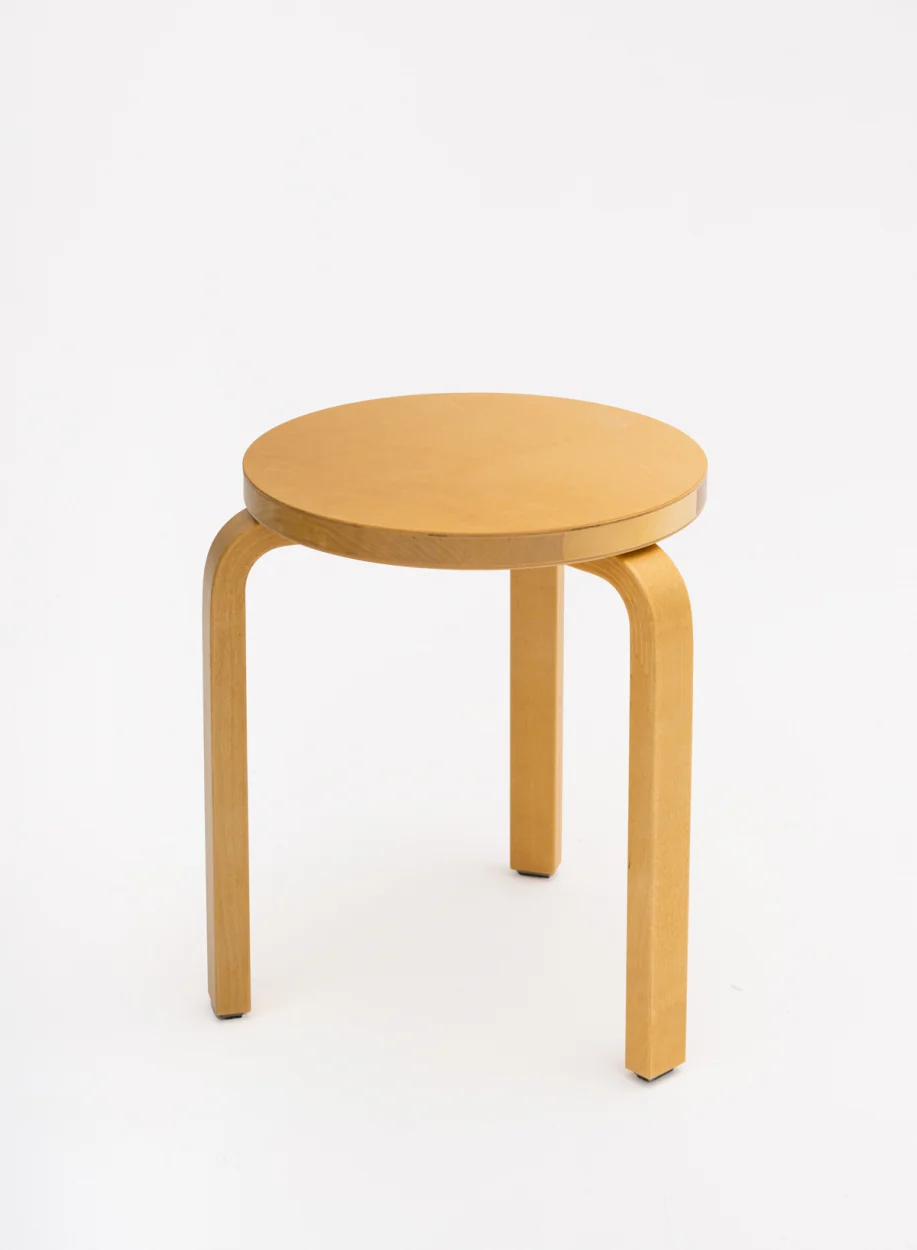 Stool 60, Legs Honey, Seat Honey – Artek Stool 60, Legs Honey, Seat Honey – Artek