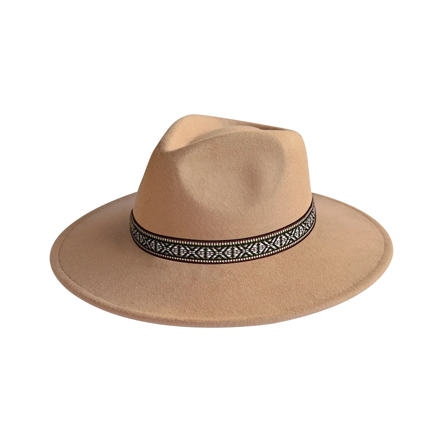 360FIVE Everyday – Winter hoed Juno Fedora – Biscuit – Tribal