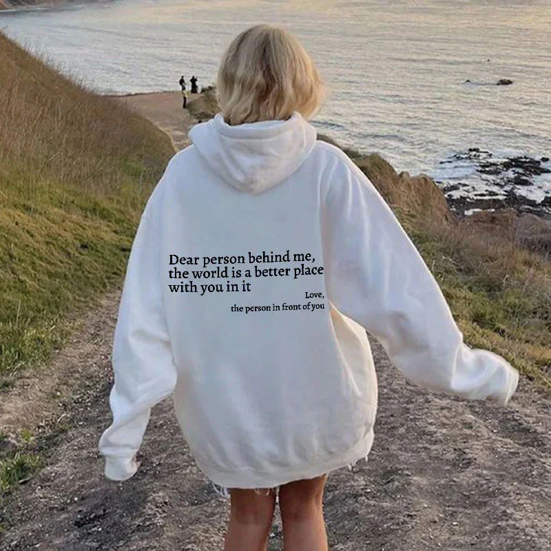 Lovidam™ ‘Lieve persoon achter mij’ Hoodie