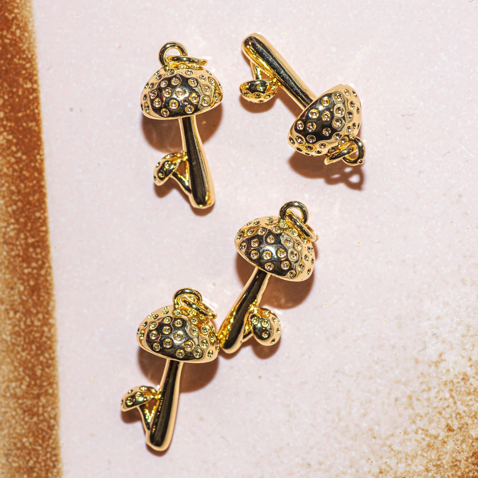 Bedel Paddenstoel Goud | 18K Gold Filled Bedel Paddenstoel Goud | 18K Gold Filled