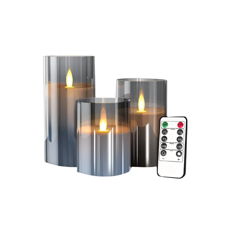 LuxeLumen LED Kaarsenset | Elegante LED kaarsen met afstandsbediening voor sfeervolle ambiance
