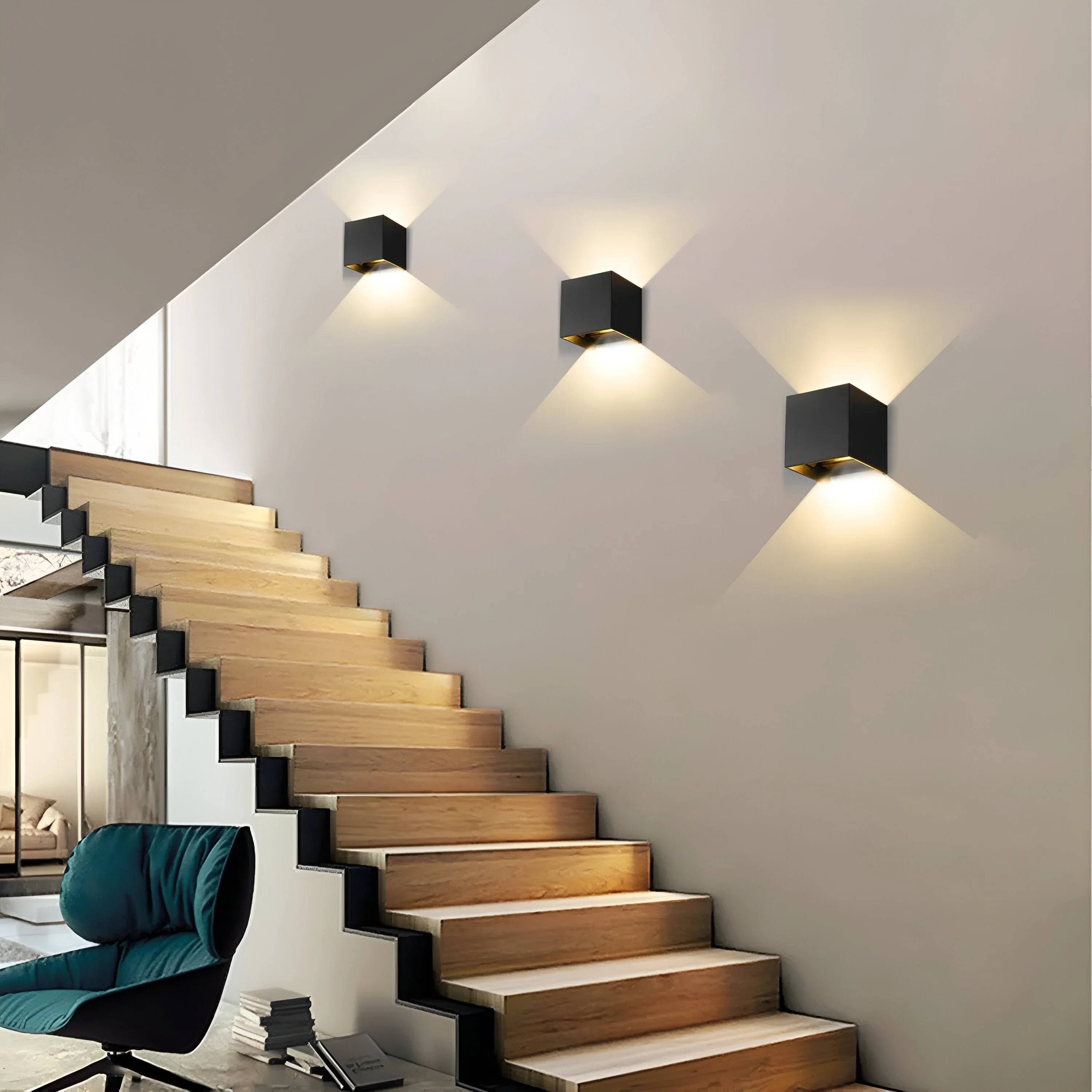 Wandlamp LED – Nordic Design – Moderne Wandlamp – Dimbaar