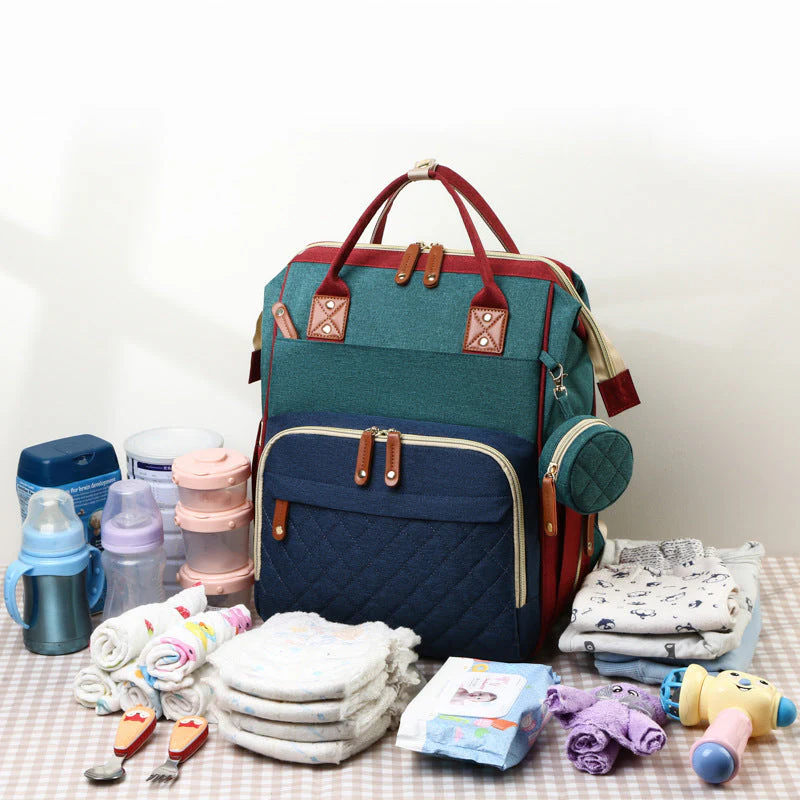 2in1 Baby Rugzak met Verschoonbed