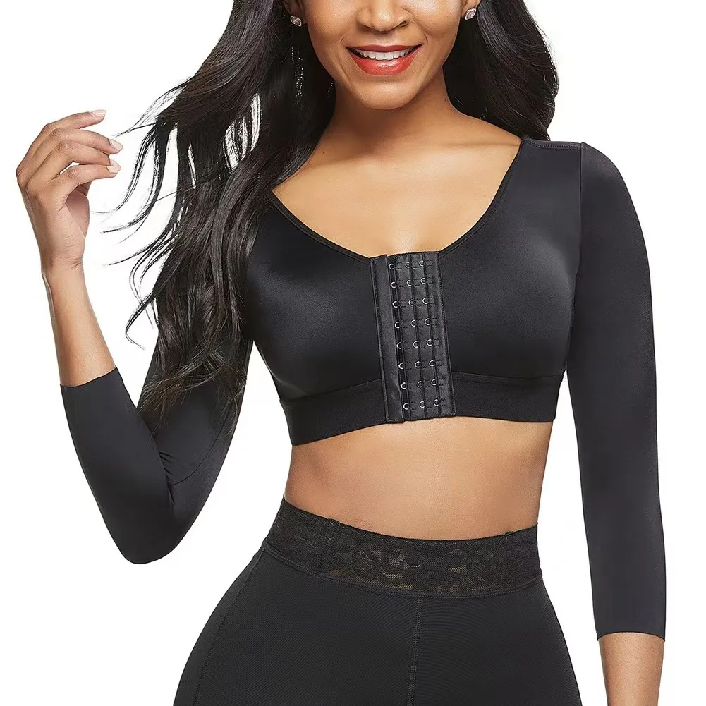Mid Sleeve Crop Top Shapewear – Gerichte Compressie voor Dagelijks Comfort