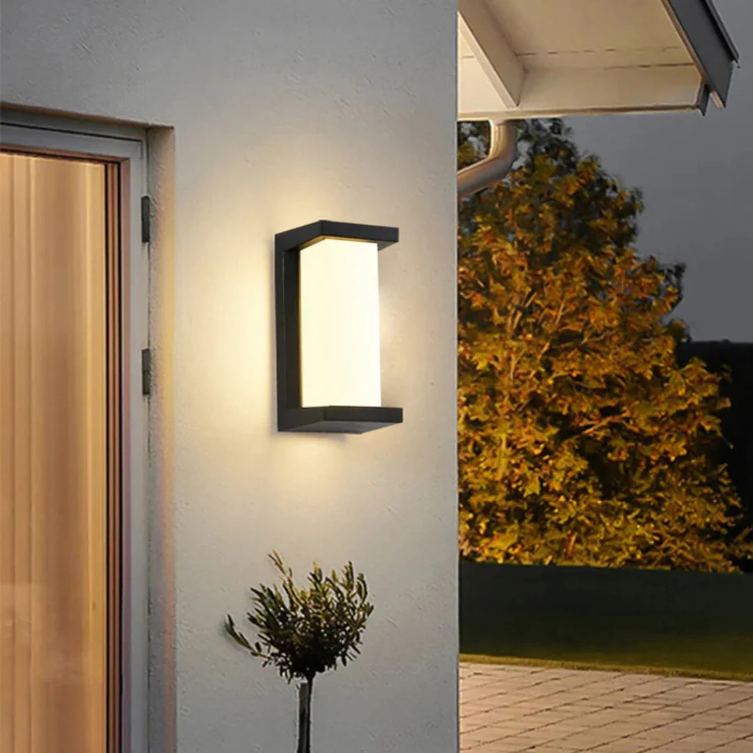 Buitenbewegingsmelder-Wandlamp – Energiezuinige LED Buitenwandlamp voor Tuinen en Ingangen