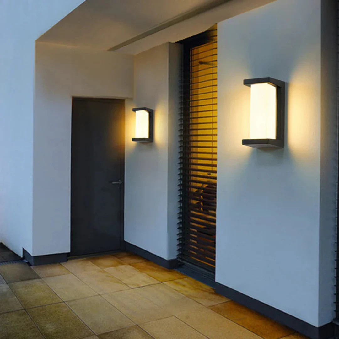Buitenbewegingsmelder-Wandlamp – Energiezuinige LED Buitenwandlamp voor Tuinen en Ingangen - Afbeelding 3