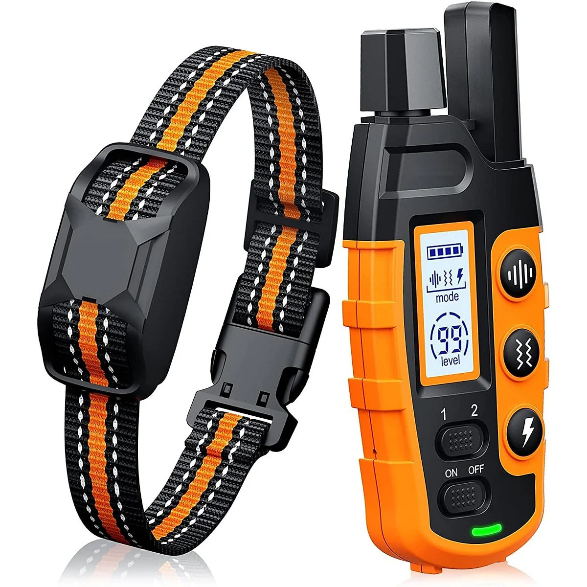 Premium 1000m Honden Trainingshalsband met Afstandsbediening – Waterdicht, Oplaadbare E-halsband voor alle honden groottes