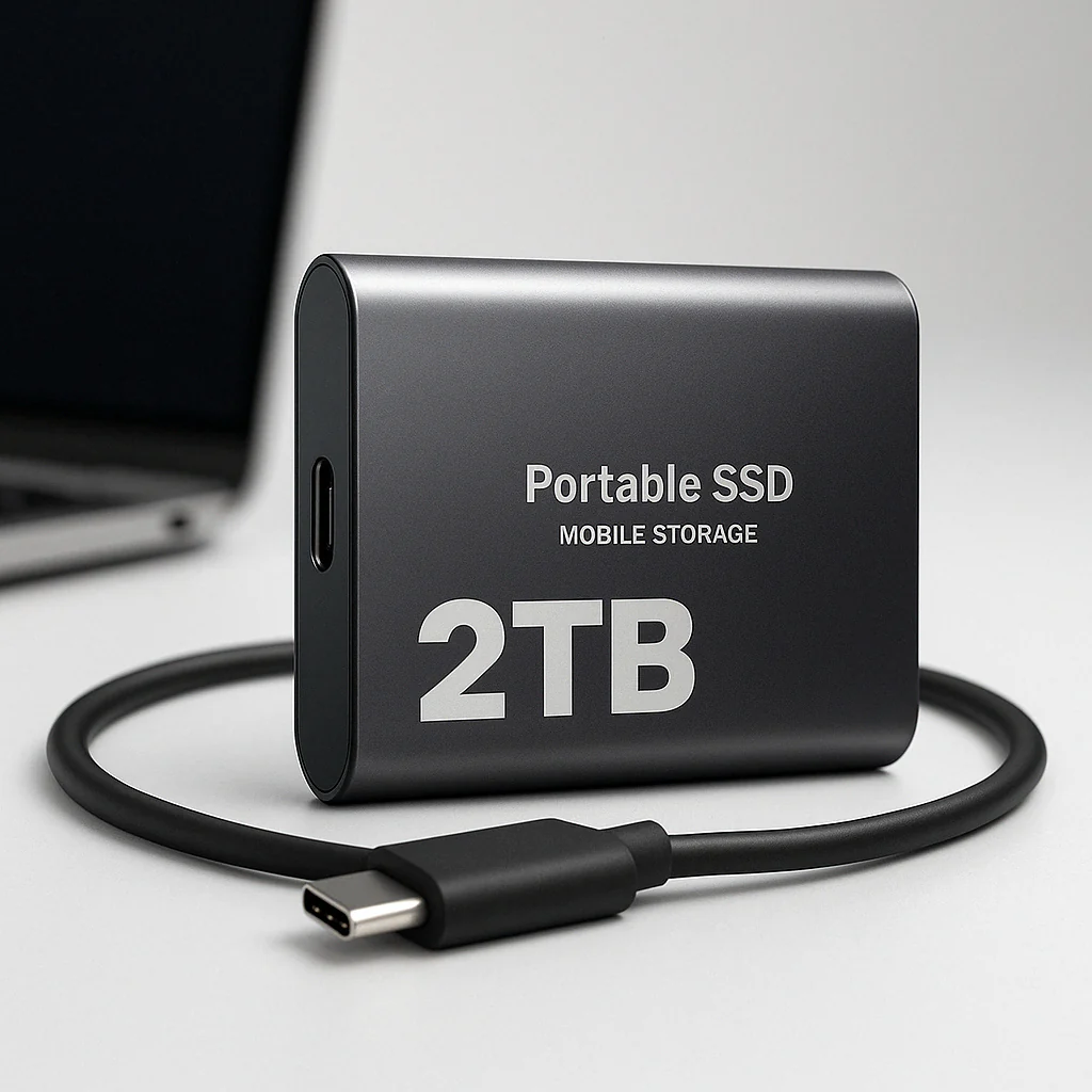 DataSprint Externe SSD 2TB/1TB – Snelle USB-C opslag tot 1050 MB/s