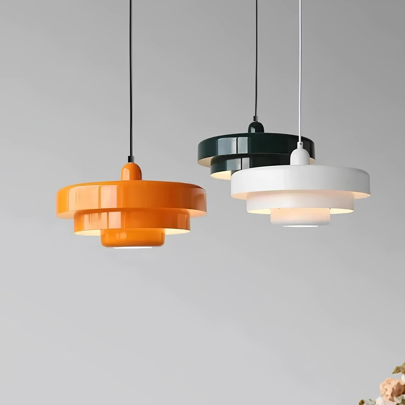 Scandinavische Glazen Hanglamp voor Moderne Woondecoratie