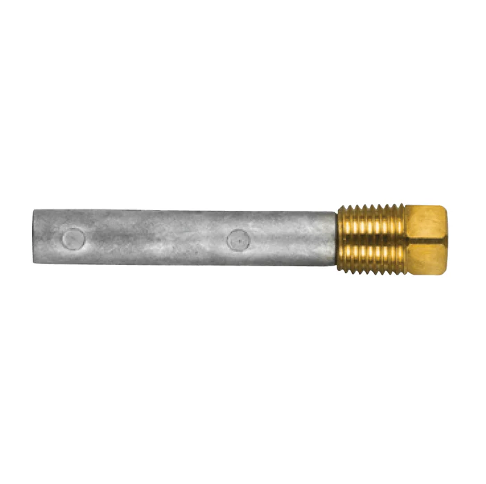 Zink Anode Caterpillar, Motor, Pencil Anode Compleet met Messing Plug Th.1 / 4”bbt