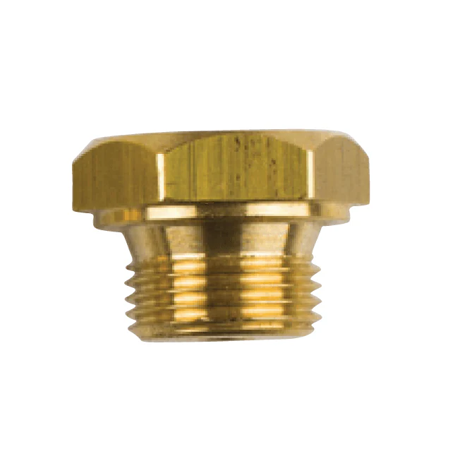 Stekker voor zinkanode Bukh motor Ø12*35mm, alleen stekker 3/8” UNC