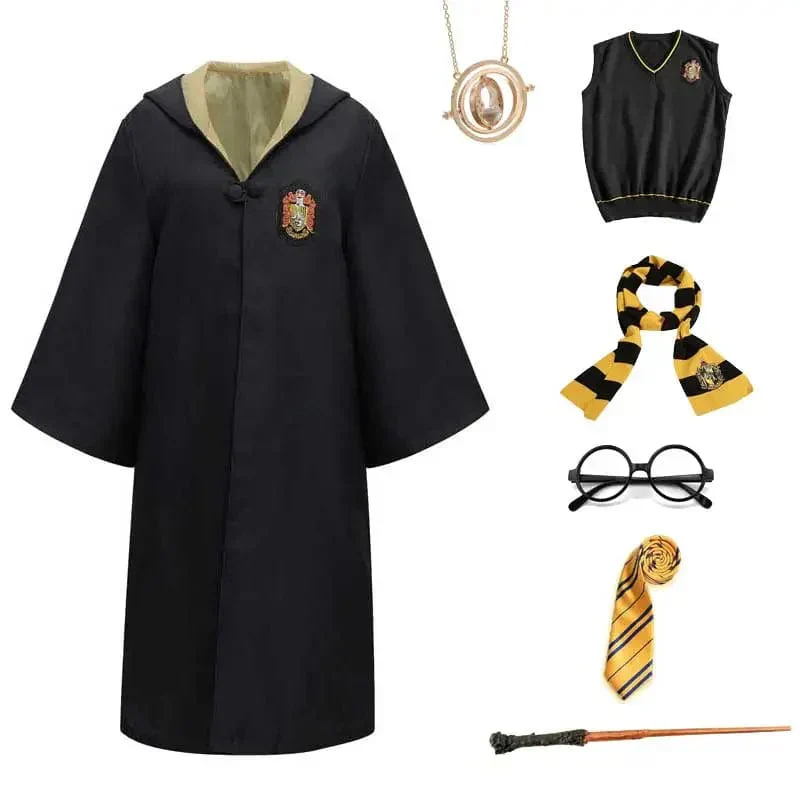 HogwartsMagie – Compleet Harry Potter Kostuum met Accessoires