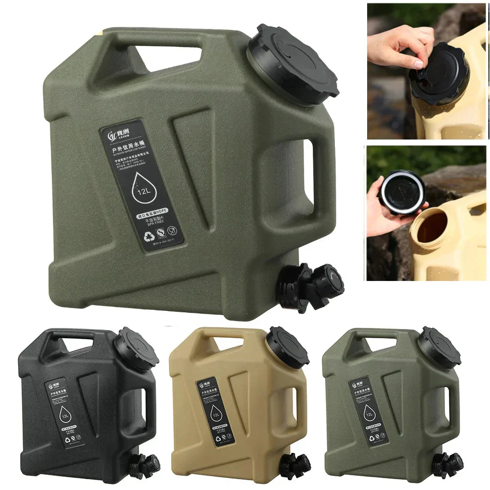 Draagbare 12L Watercontainer – AquaTrek