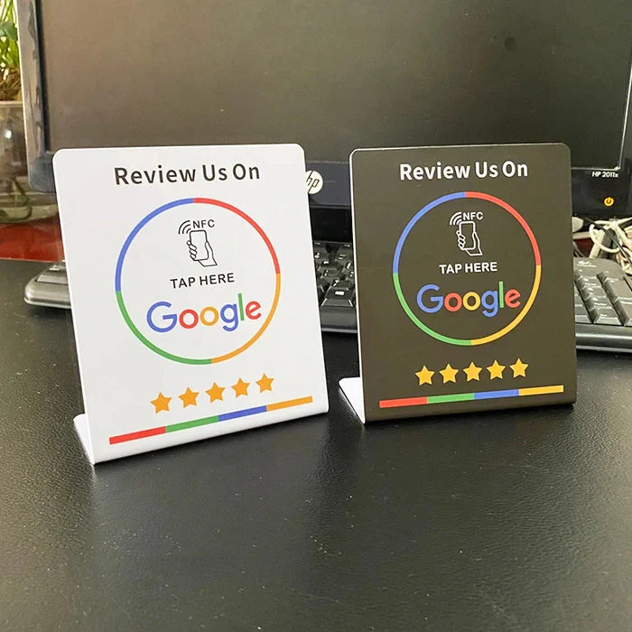 ReviewBoost NFC Google Review Kaart – Verzamelen van Klantfeedback Snel en Eenvoudig