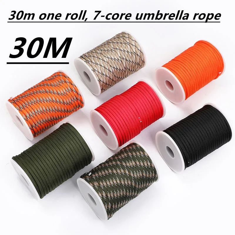 Paracord Touw 20 Meter – Essentieel Survival Touw voor Noodpakket