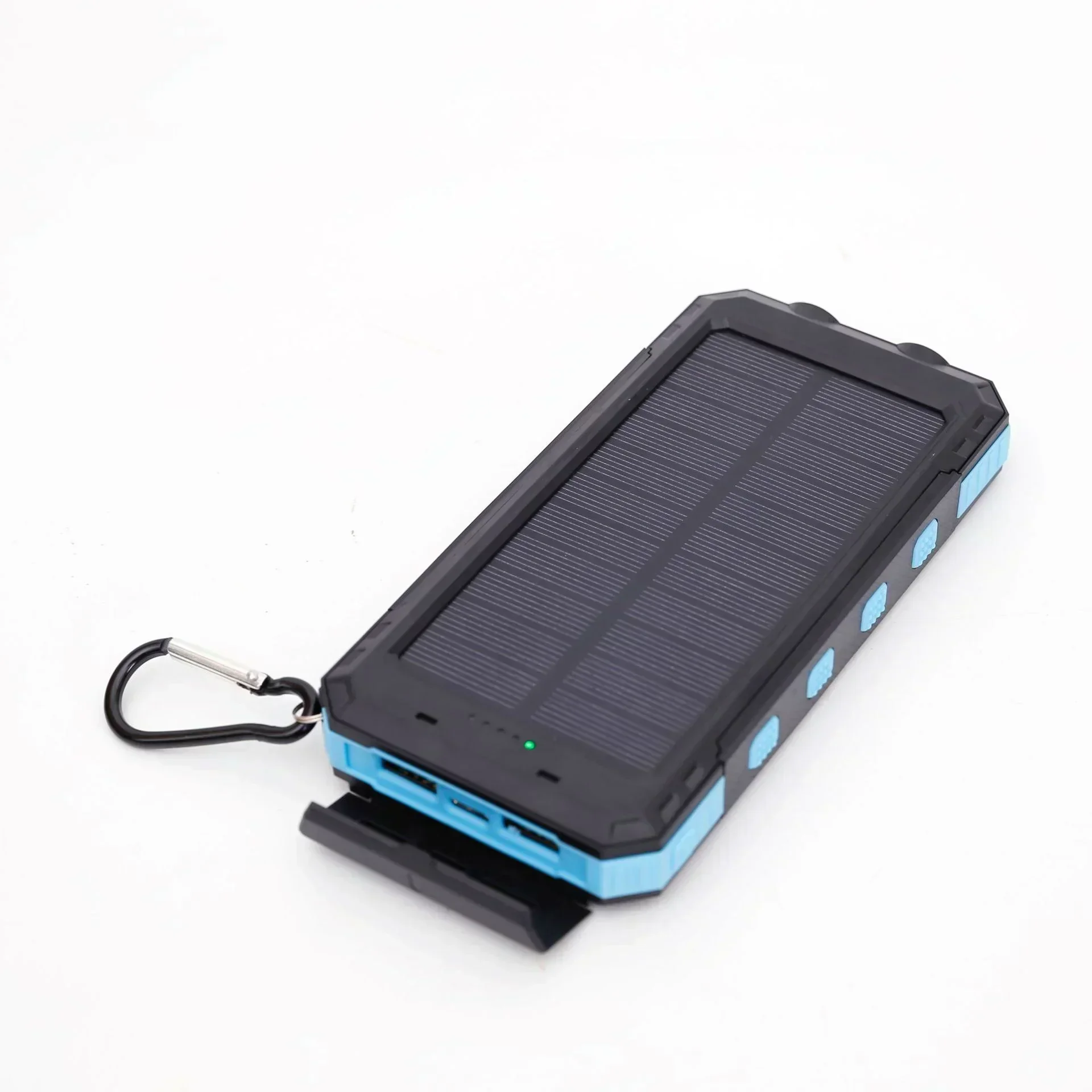 LuxuraVolt Draagbare Zonne Draadloze PowerBank | Duurzame energie voor onderweg en gemak