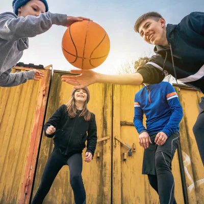SilentHoop Basketbal – Geluidloos Spelen voor Binnen en Buiten
