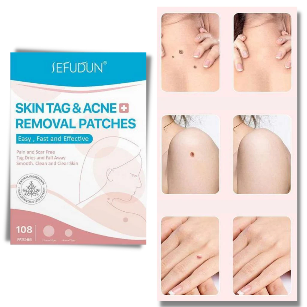 Huidtag verwijderingsbehandeling patch - Afbeelding 3