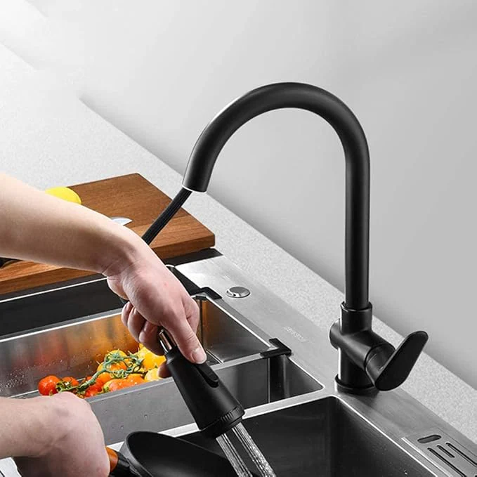 SwiftFlow | Moderne Kraan met Uittrekfunctie en Sensor