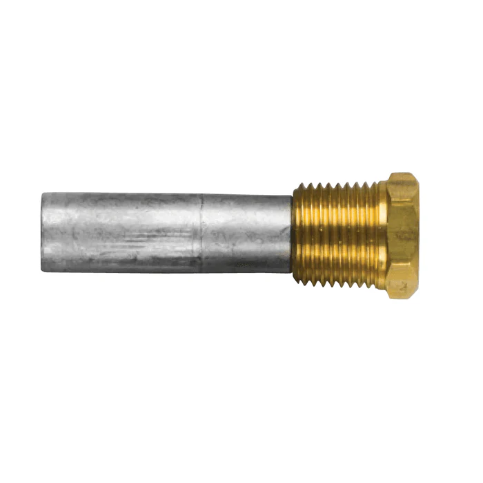 Zink Anode Yanmar Pencil Anode 119574-18790 Ø16 L.50 Compleet met messing Plug Th.1 / 2 ” Gas Conico, Complete