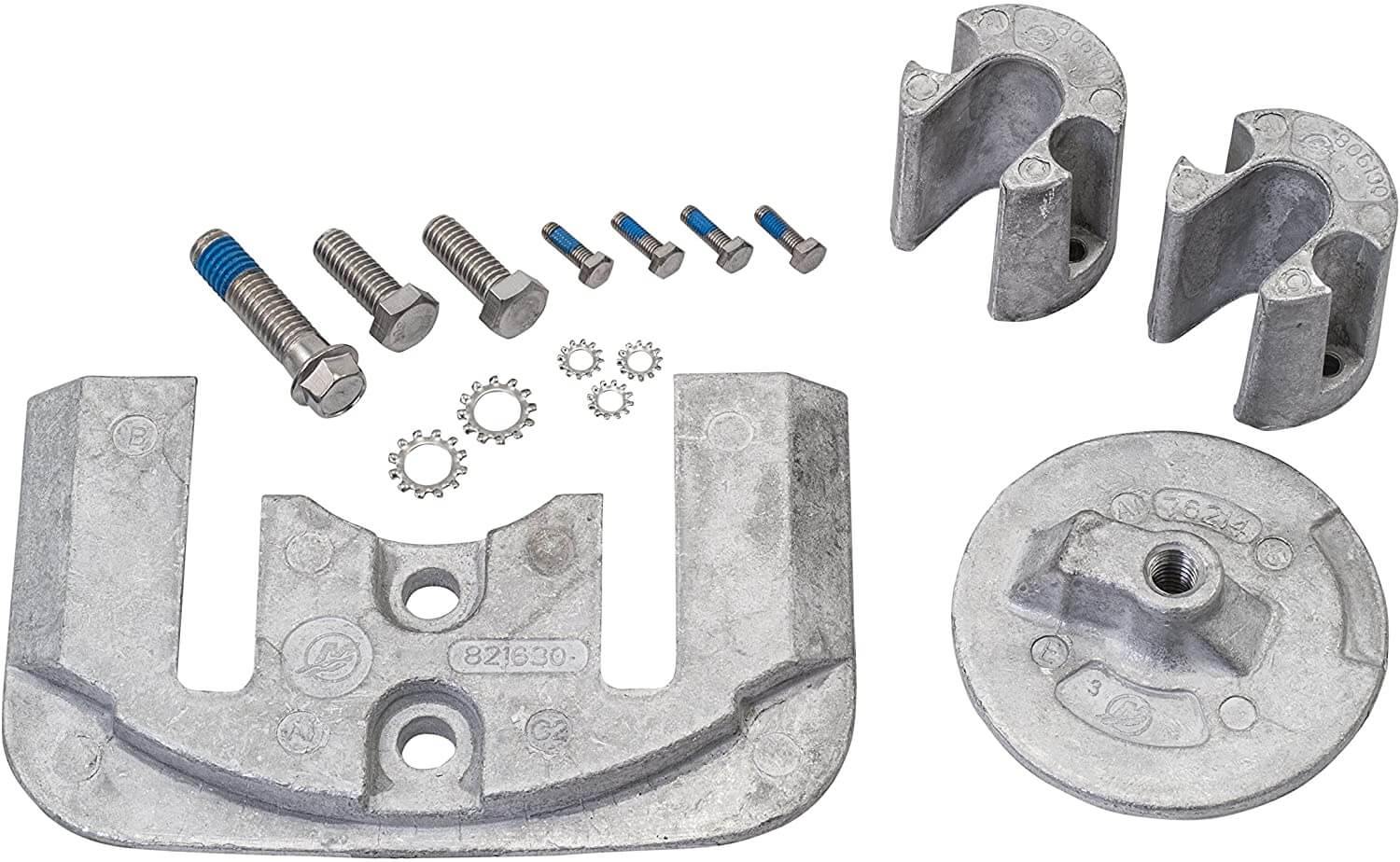 Magnesiumanode Bravo II-III motoren, complete kit