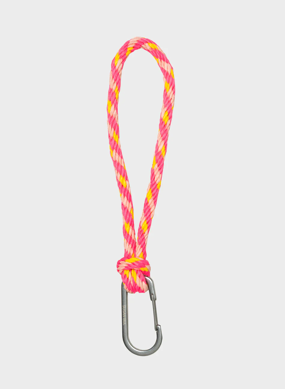 The New Keychain Kumihimo Tone & TV Yellow