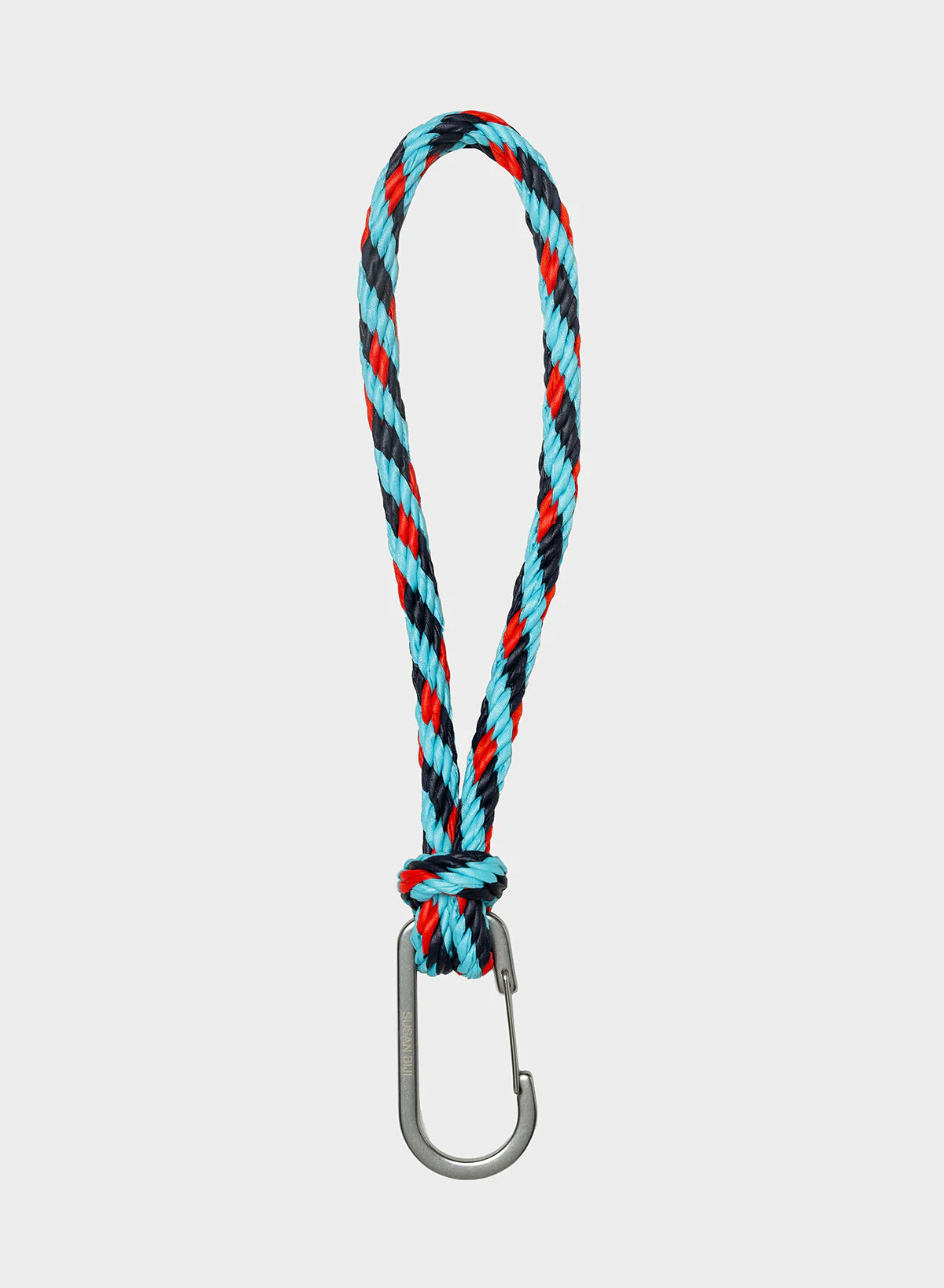 The New Keychain Kumihimo Water & Red Alert