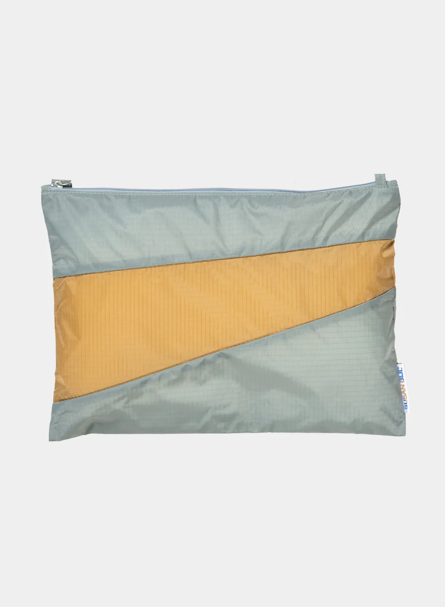 The New Pouch Grey & Camel Large The New Pouch Grey & Camel Large