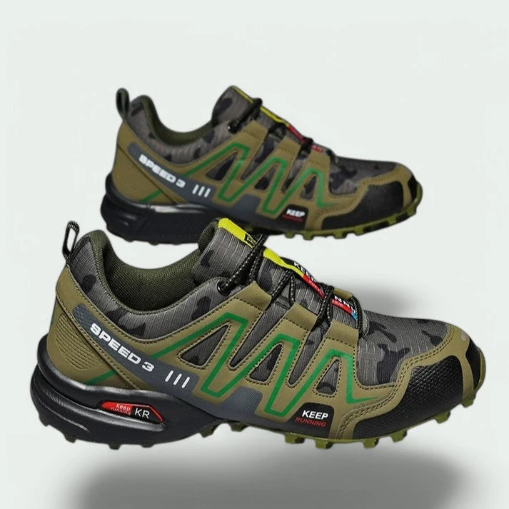 Heren Wandelschoenen Waterdicht Rubber Voor Wandelen en Dagelijks Gebruik - Afbeelding 2