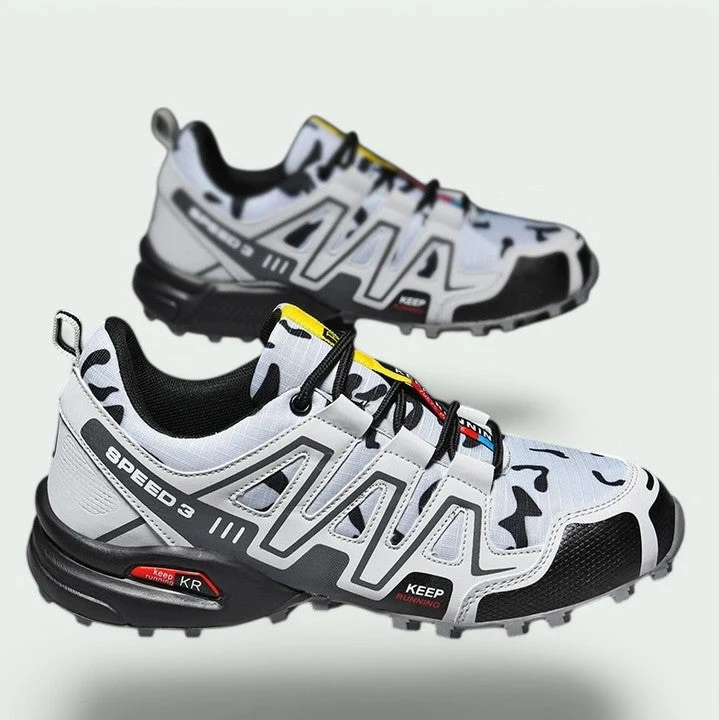 Heren Wandelschoenen Waterdicht Rubber Voor Wandelen en Dagelijks Gebruik - Afbeelding 3