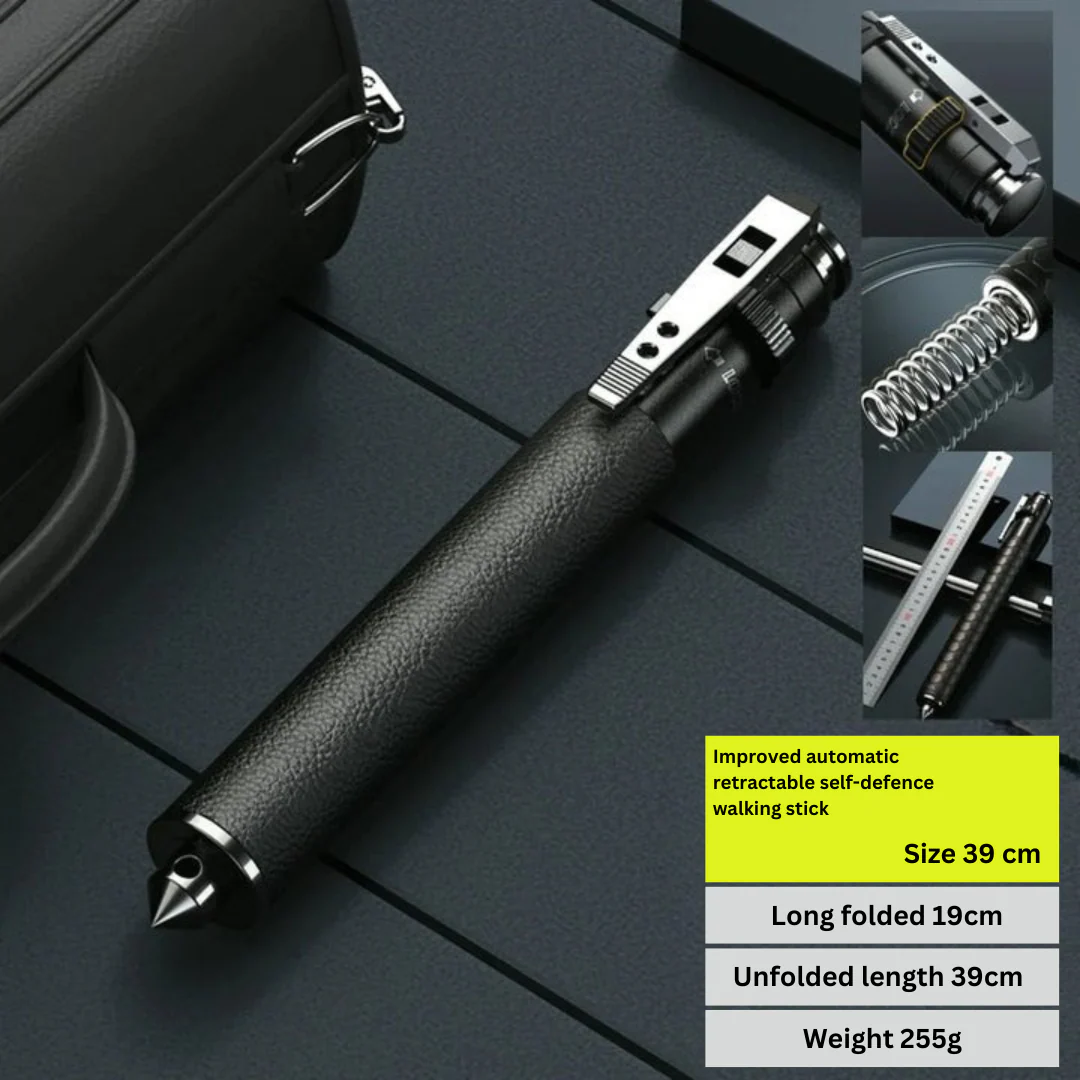 Automatische Uittrekbare Wandelstok Met Antislip Grip