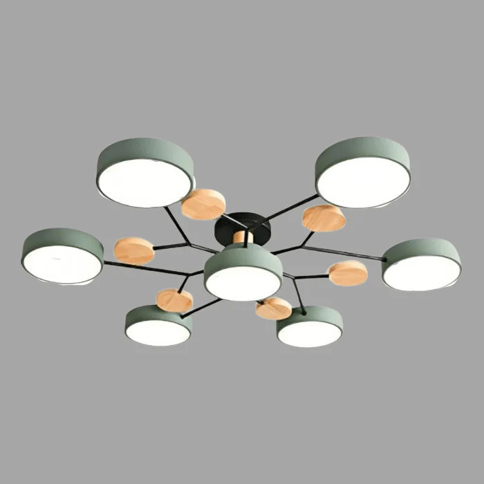Scandinavische Plafondlamp – Vertakt Design, Stijlvol & Duurzaam met LED-technologie